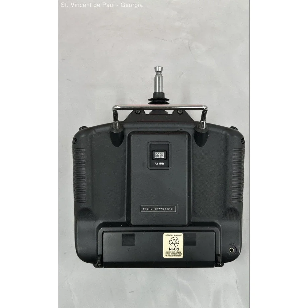 Jr Propo F400 Transmitter 75mhz Fm With R600 Receiver 4 Channel Parts Or Repair